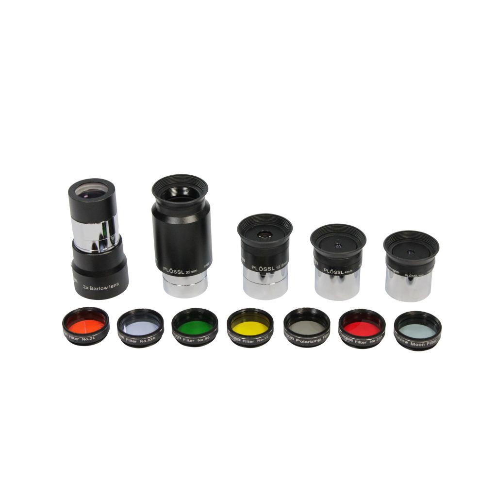 Le parti del telescopio